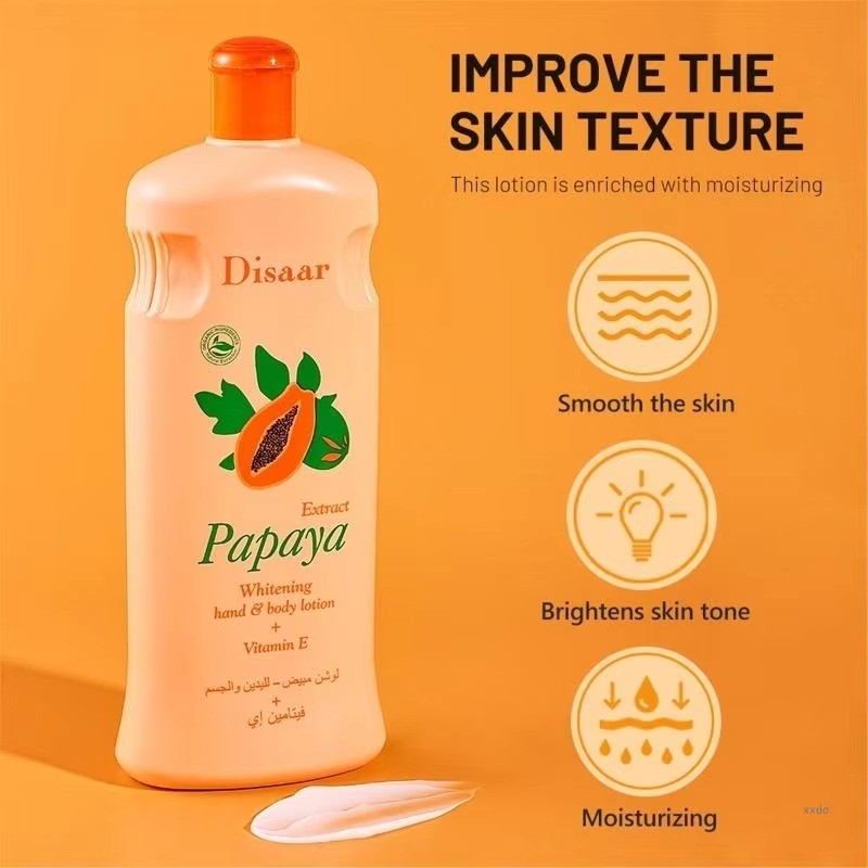 Disaar Papaya Vitamin E Body Lotion for Whitening